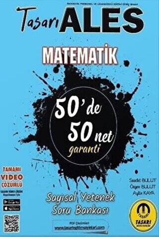 ALES Matematik 50`de 50 Net Garanti Sayısal Soru Bankası - 1