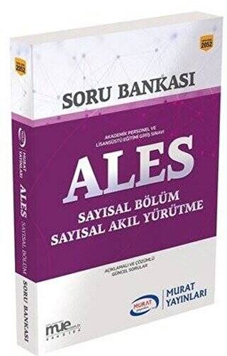 ALES Sayısal Bölüm Soru Bankası 2052 - 1