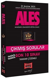 ALES Son 10 Sınav Fasikül Fasikül Tamamı Çözümlü Çıkmış Sorular - 1