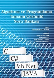 Algoritma ve Programlama Tamamı Çözümlü Soru Bankası - 1