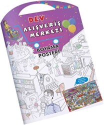 Alışveriş Merkezi Dev Boyama Posteri - 1