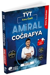 Amiral Coğrafya TYT Konu Özetli Soru Bankası Mehmet Eğit - 1