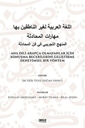 Ana Dili Arapça Olmayanlar İçin Konuşma Becerilerini Geliştirme Deneyimsel Bir Yöntem - 1