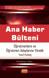 Ana Haber Bülteni - Öğretmenlere Ve Öğretmen Adaylarına Yönelik - 1