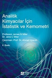 Analitik Kimyacılar için İstatistik ve Kemometri - 1