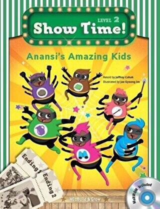 Anansi’s Amazing Kids - Show Time Level 2 CD`li - 1