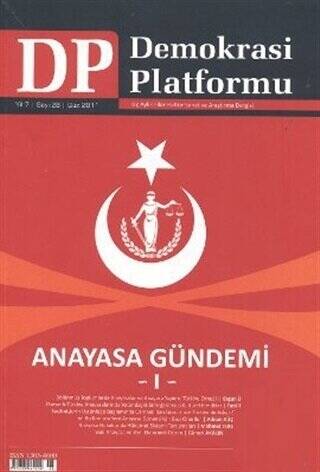 Anayasa Gündemi 1 - Demokrasi Platformu Sayı: 28 - 1