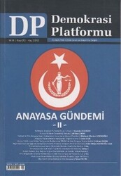 Anayasa Gündemi 2 - Demokrasi Platformu Sayı: 29 - 1