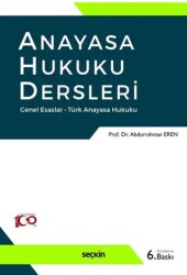 Anayasa Hukuku Dersleri - 1