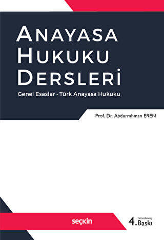 Anayasa Hukuku Dersleri - 1