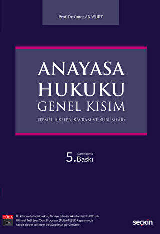 Anayasa Hukuku Genel Kısım - 1