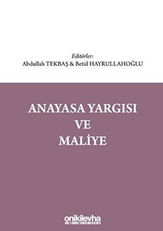 Anayasa Yargısı ve Maliye - 1