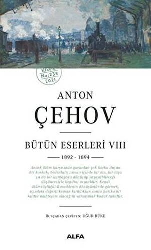 Anton Çehov Bütün Eserleri VIII - 1