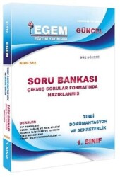 AÖF 1. Sınıf Tıbbi Dökümantasyon ve Sekreterlik Güz Dönemi 1. Yarıyıl Soru Bankası 512 - 1