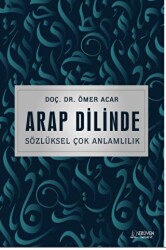 Arap Dilinde Sözlüksel Çok Anlamlılık - 1