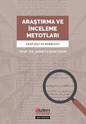 Araştırma ve İnceleme Metotları - 1