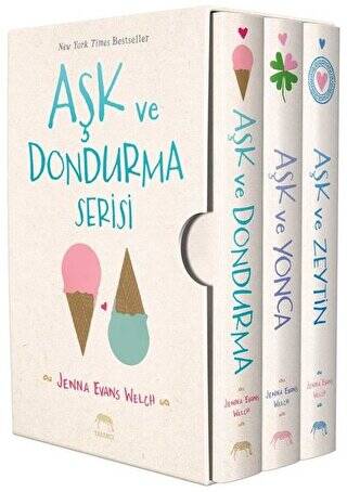 Aşk ve Dondurma Serisi Kutulu Set 3 Kitap Takım - 1