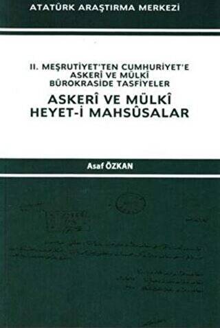 Askeri ve Mülki Heyet-i Mahsusalar - 1