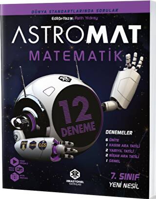 Astromat 7. Sınıf Yeni Nesil Matematik 12`li Deneme - 1