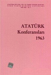 Atatürk Konferansları 1963 Cilt: 1 - 1