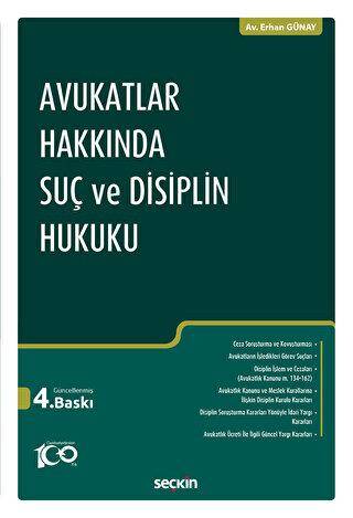 Avukatlar Hakkında Suç ve Disiplin Hukuku - 1