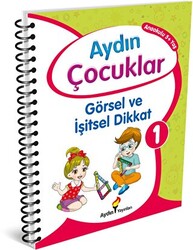 Aydın Çocuklar Görsel Ve İşitsel Dikkat 1 Anaokulu 5+ Yaş - 1