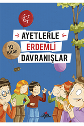 Ayetlerle Erdemli Davranışlar Set 10 Kitap - 1