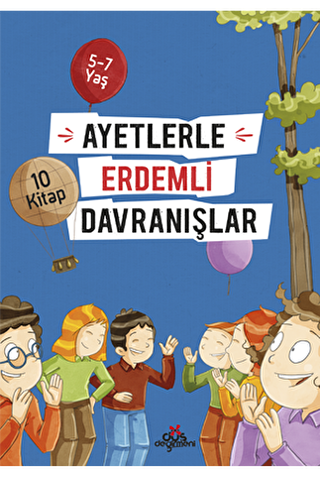 Ayetlerle Erdemli Davranışlar Set 10 Kitap - 1