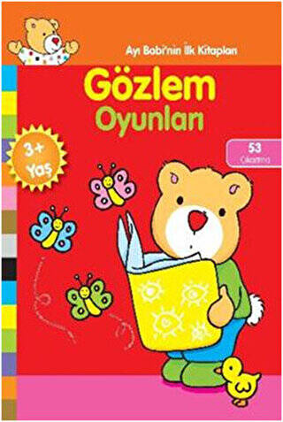 Ayı Bobinin İlk Kitapları - Gözlem Oyunları - 1