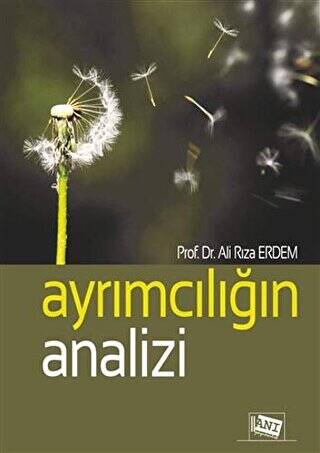 Ayrımcılığın Analizi - 1