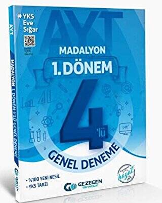 AYT 1. Dönem Genel 4`lü Deneme - 1