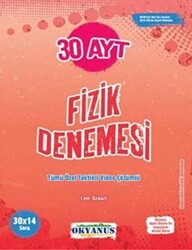 AYT 30 Fizik Denemesi - 1