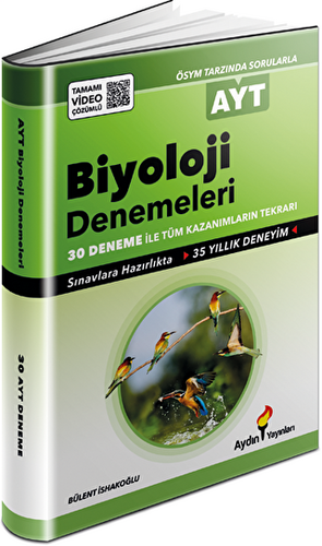 AYT Biyoloji 30 Deneme - 1