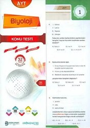 AYT Biyoloji Yaprak Test - 1