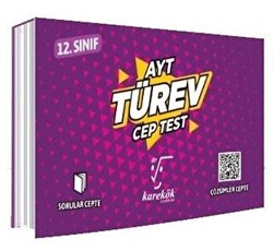 AYT Cep Test 12. Sınıf Türev - 1