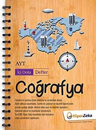 AYT Coğrafya İçi Dolu Defter - 1