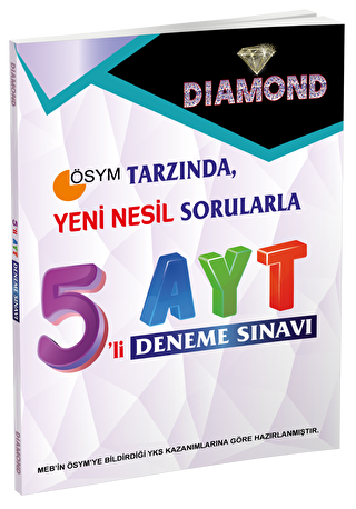 AYT Diamond 5`li Deneme Sınavı - 1