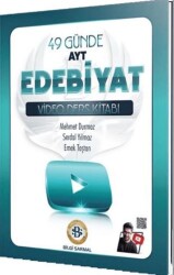 AYT Edebiyat 49 Günde Video Ders Kitabı - 1