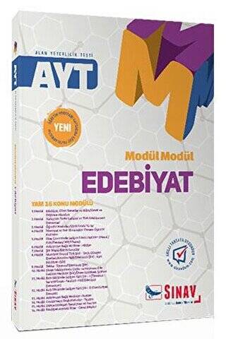 AYT Edebiyat Modül Modül Konu Anlatımlı - 1