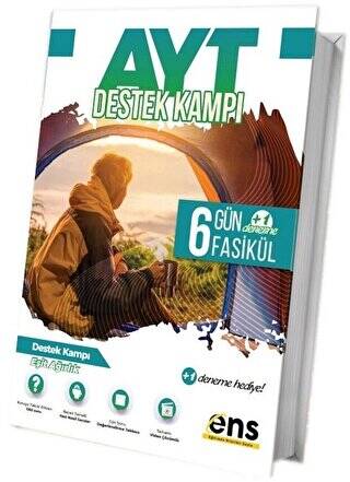 AYT Eşit Ağırlık 6 Fasikül 1 Deneme Destek Kampı - 1