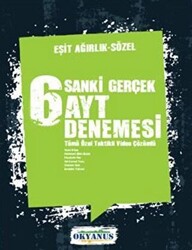 AYT Eşit Ağırlık Sözel 6 Deneme Sanki Gerçek - 1