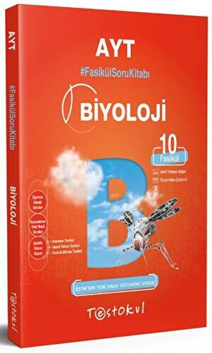 AYT Fasikül Soru Kitabı 10 Fasikül Biyoloji - 1