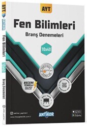 AYT Fen Bilimleri 10x40 Branş Denemeleri - 1