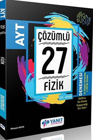 AYT Fizik Video Çözümlü 27 Branş Deneme - 1