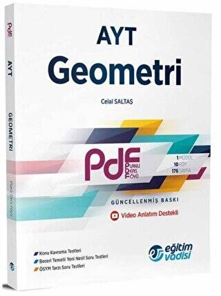 AYT Geometri Güncel PDF Planlı Ders Föyü - 1