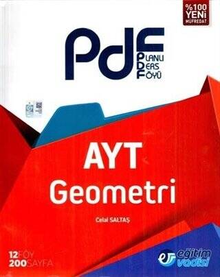 AYT Geometri PDF Planlı Ders Föyü - 1