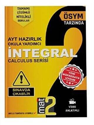 AYT Hazırlık Okula Yardımcı İntegral Calculus Serisi - 1