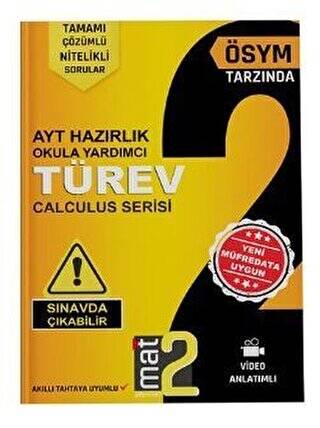 AYT Hazırlık Okula Yardımcı Türev Calculus Serisi - 1