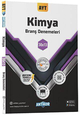 AYT Kimya 30x13 Branş Denemeleri - 1