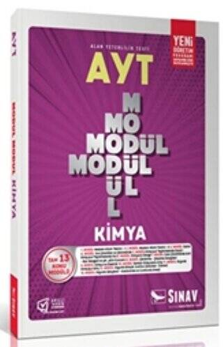 AYT Kimya Modül Modül Konu Anlatımlı - 1